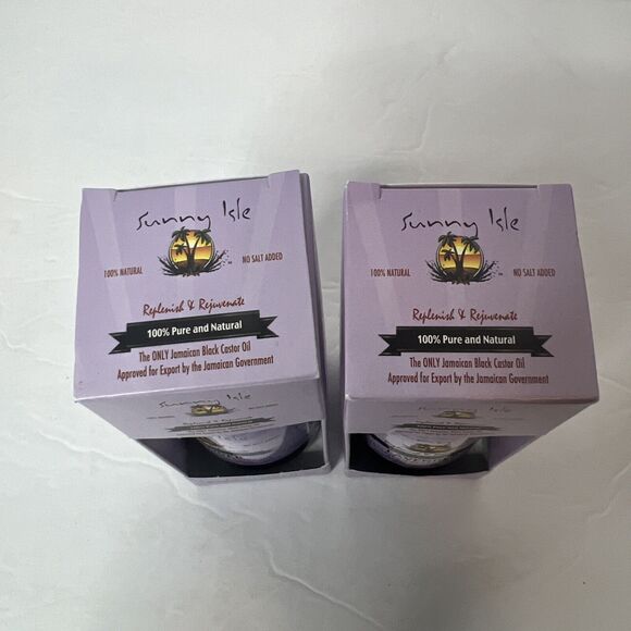 Sunny Isle Jamaican Castor Oil Lavender Black 4 Ounce (118ml) (2 Pack) - Picture 2 of 6